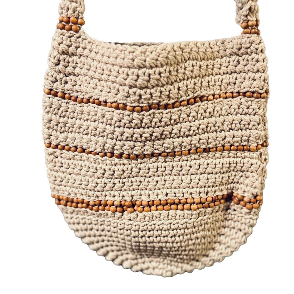 Free People Crochet Crossbody Bag